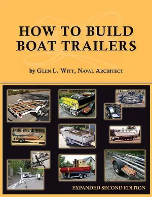 Hot Rod: Trailer: We welded a square tube stub into the fender step to receive a removable boat guide on the