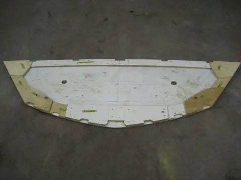 Hot Rod: Frame templates: The following photos describe how we produced frame templates for the Glen-L Hot Rod