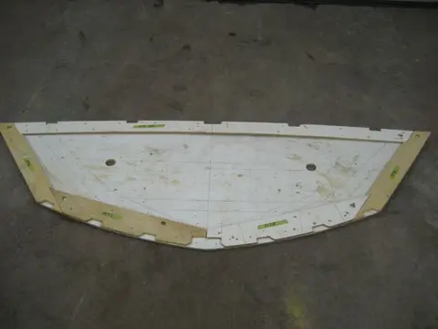 Hot Rod: Frame templates: The following photos describe how we produced frame templates for the Glen-L Hot Rod