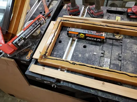 Jersey Girl: I finished building Jersey Girl’s second aft side window today, the one that will be...