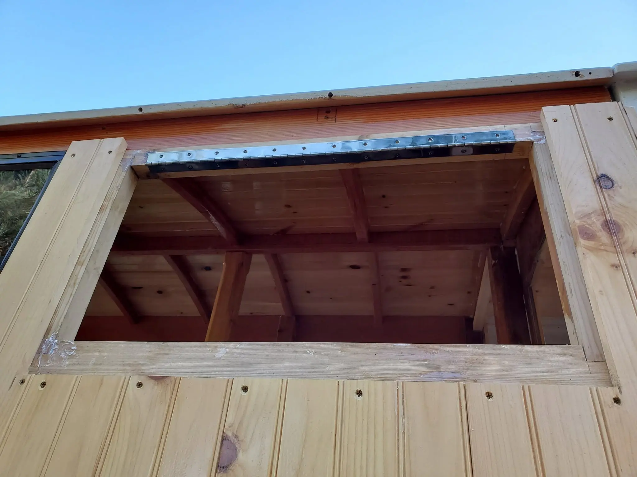 Jersey Girl: Today, I installed the clerestory awning window in the head area of Jersey Girl’s...