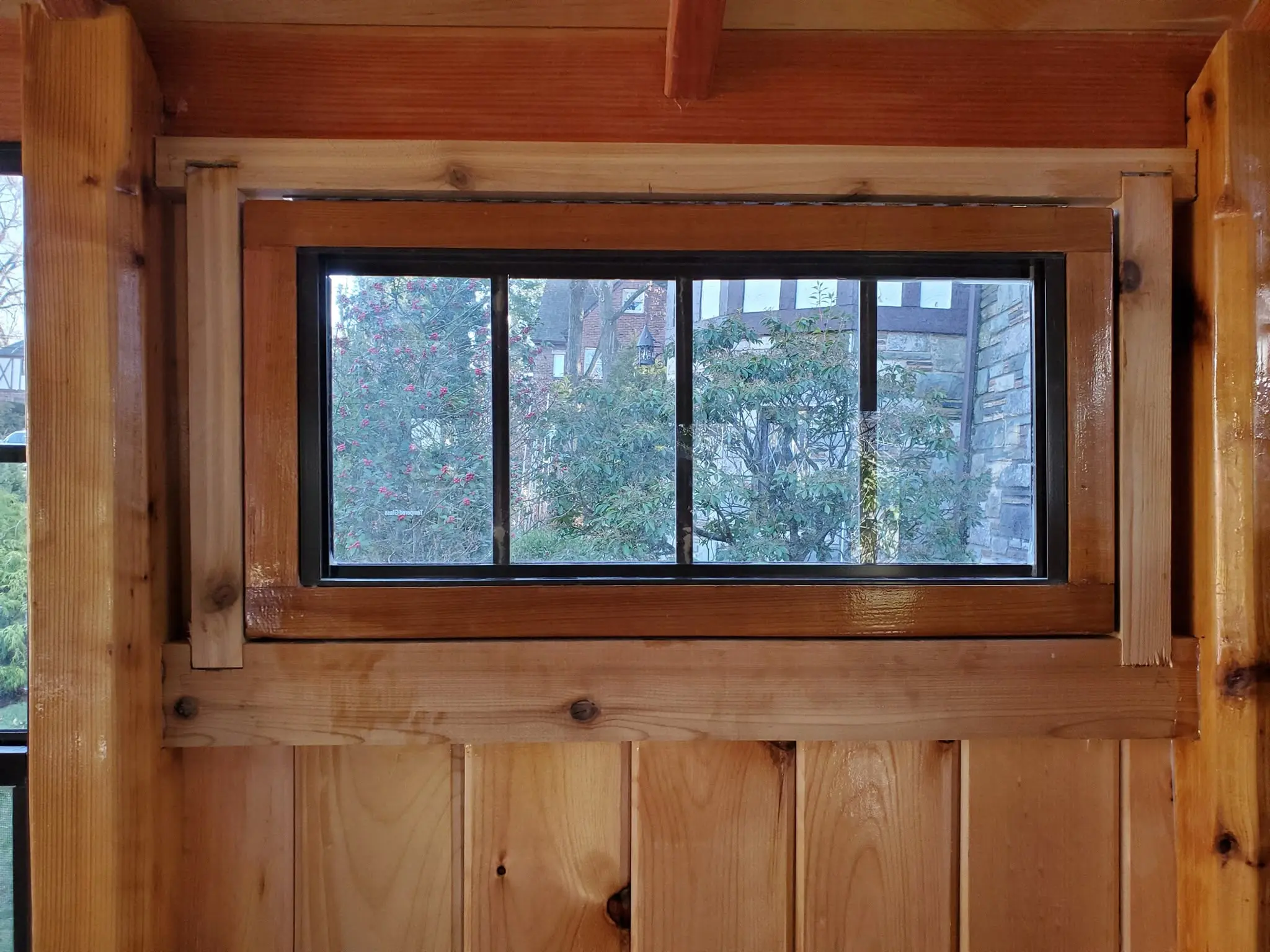 Jersey Girl: Today, I installed the clerestory awning window in the head area of Jersey Girl’s...