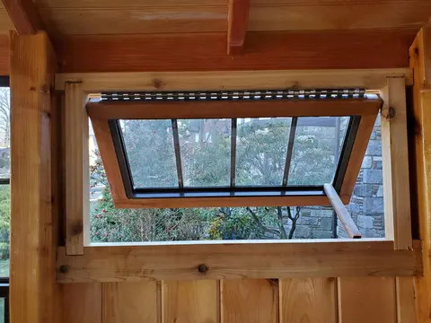 Jersey Girl: Today, I installed the clerestory awning window in the head area of Jersey Girl’s...