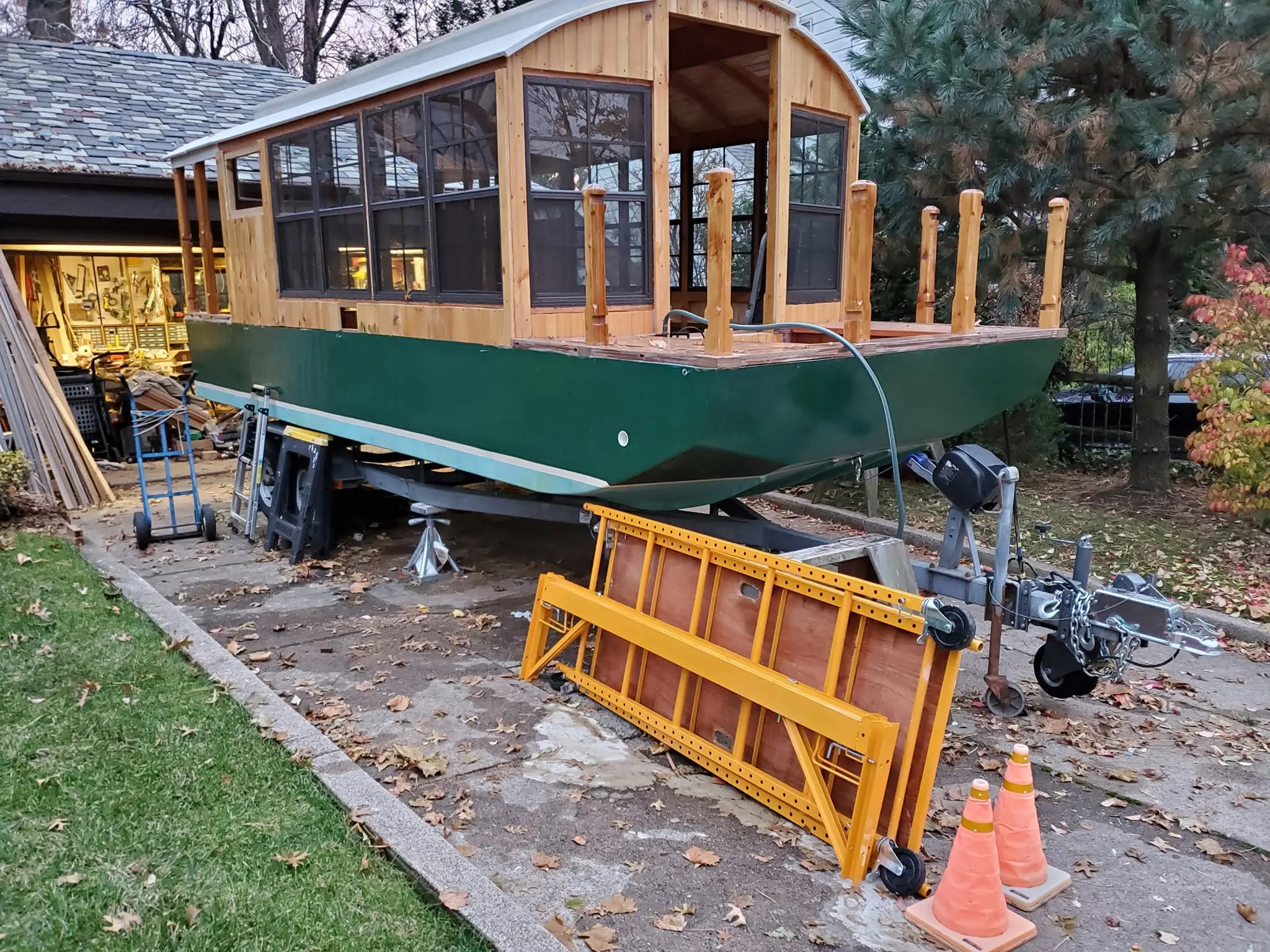 Jersey Girl: It's time clean up Jersey Girl's homeport in preparation for the winter.