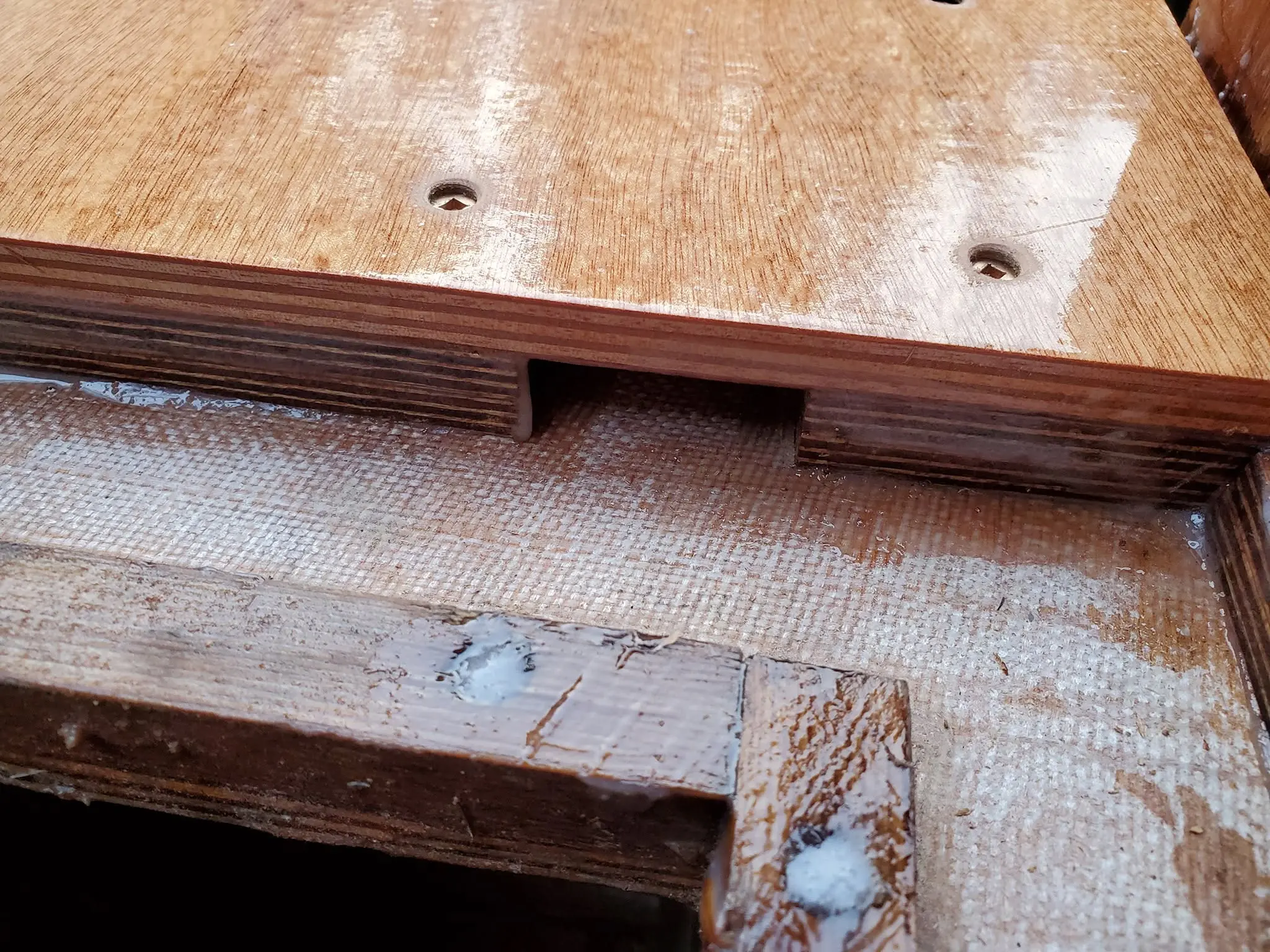 Jersey Girl: I’ve now installed all those scupper system pieces I made last week on Jersey Girl’s...