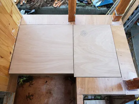 Jersey Girl: The hatch and drainage system for Jersey Girl’s aft deck has been installed (finally),...