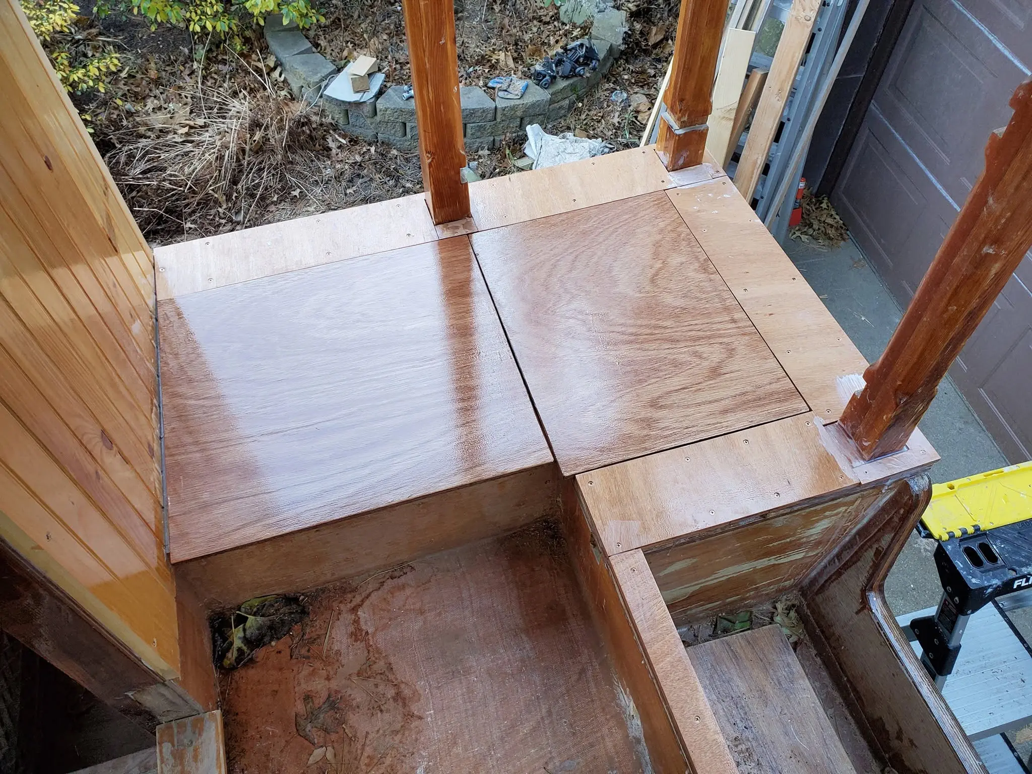 Jersey Girl: Jersey Girl’s aft deck hatch covers are functionally complete, which is to say they...