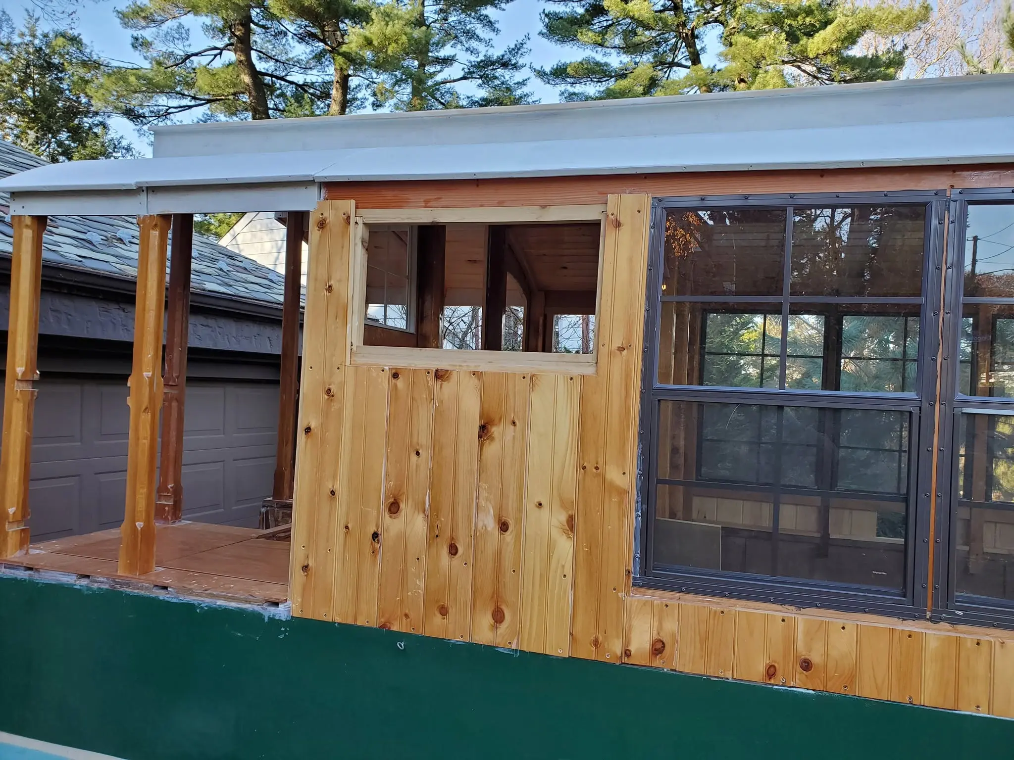 Jersey Girl: Jersey Girl’s aft deck hatch covers are functionally complete, which is to say they...