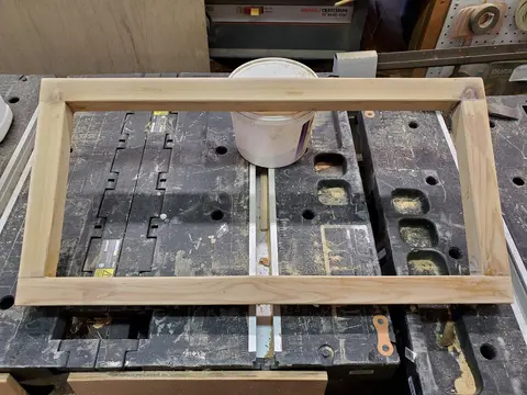 Jersey Girl: Today, I got a start making the tilt-up awning-style windows to fit the openings in...