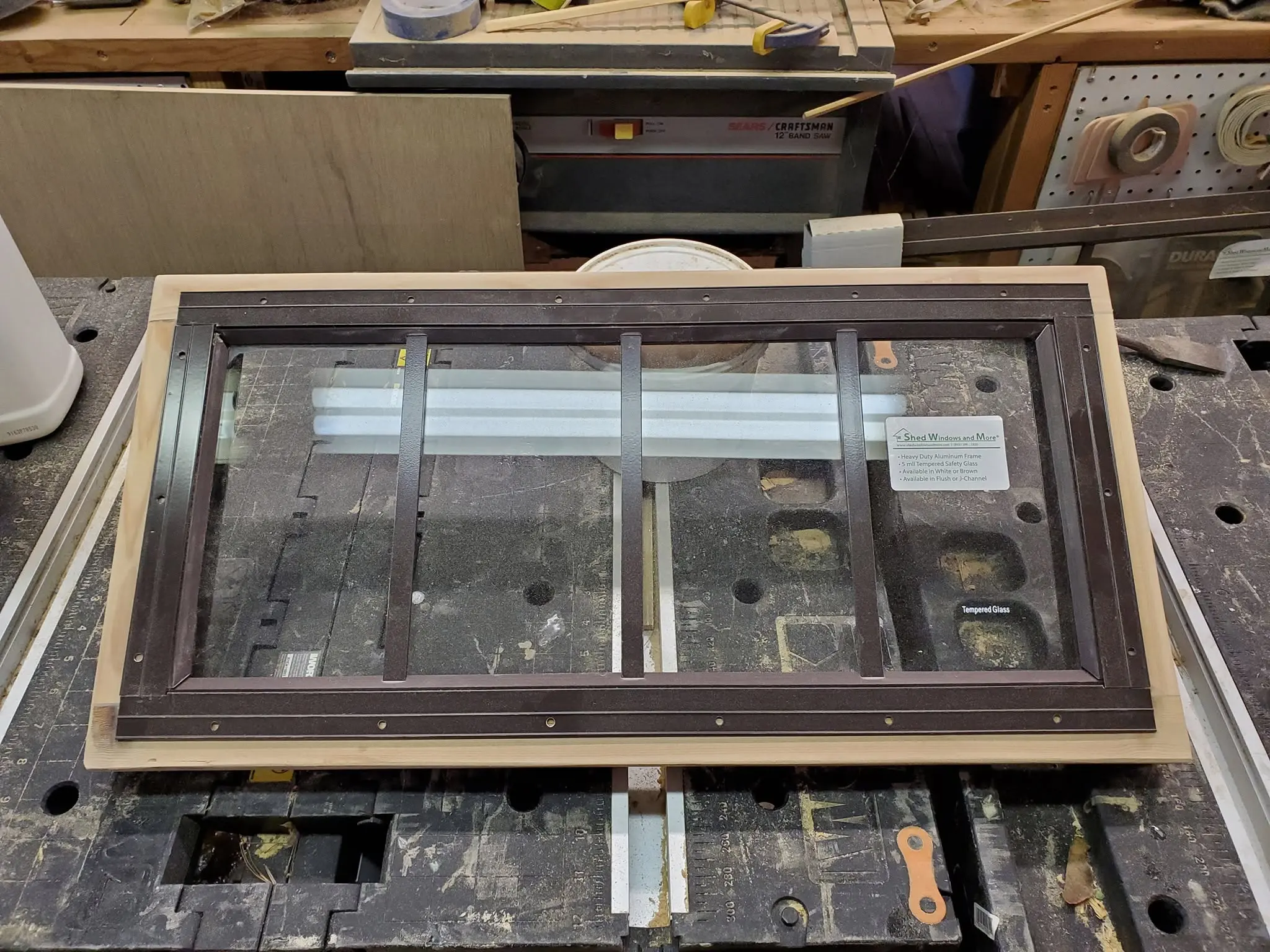 Jersey Girl: Today, I got a start making the tilt-up awning-style windows to fit the openings in...
