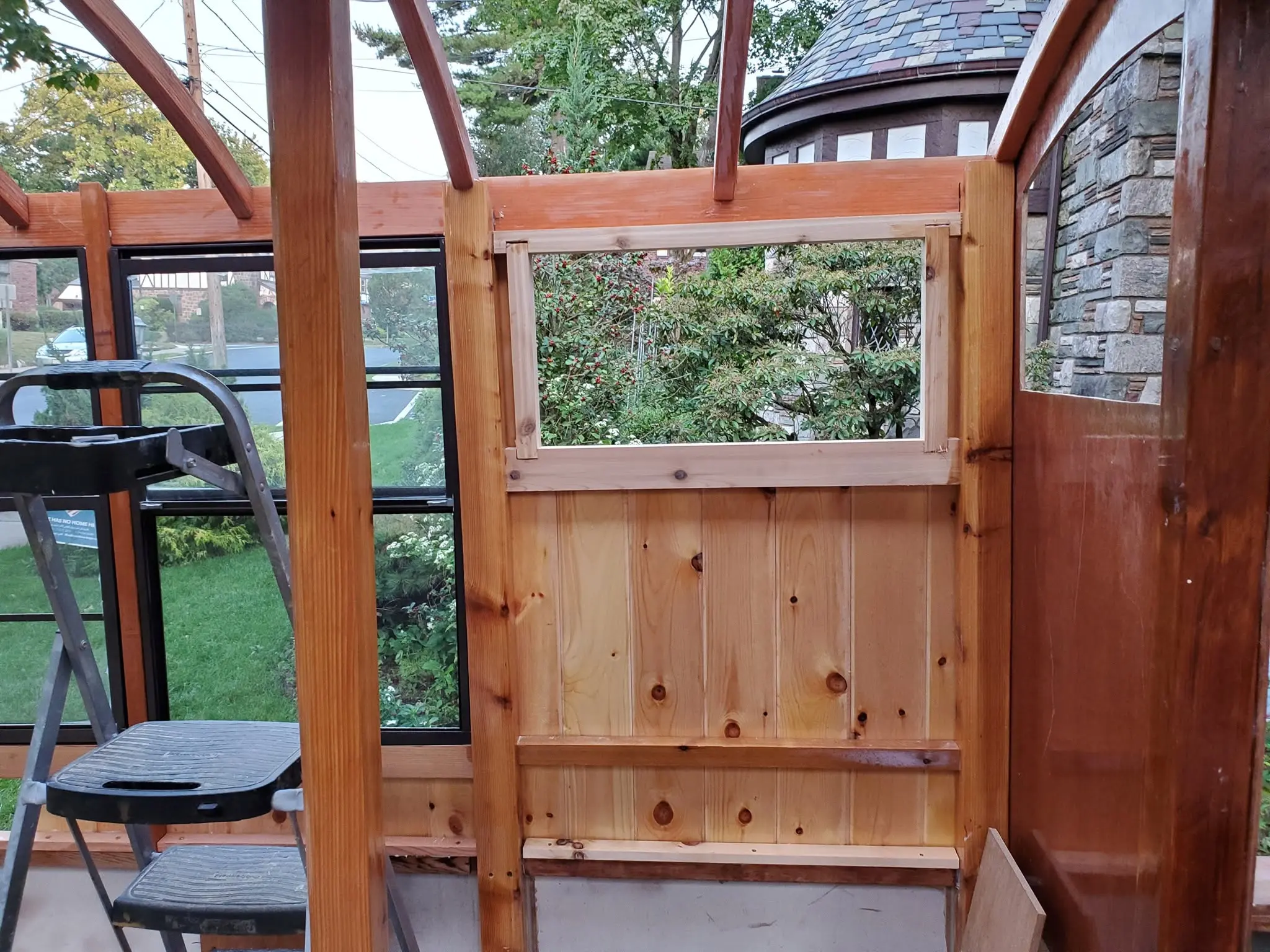 Jersey Girl: Now that the final finish coat has been applies to the central portion of Jersey...