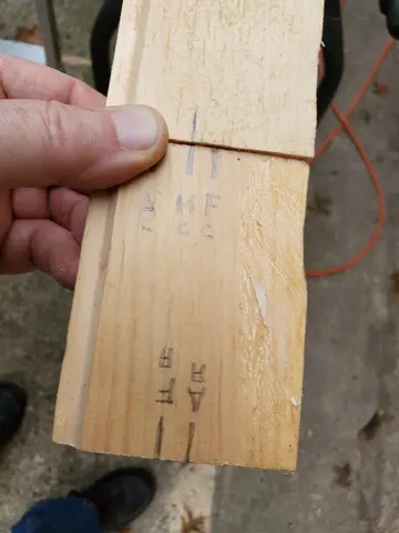 Jersey Girl: Here’s how I measure and make the side edge overhangs for Jersey Girl’s roof.