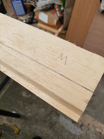 Jersey Girl: Here’s how I measure and make the side edge overhangs for Jersey Girl’s roof.