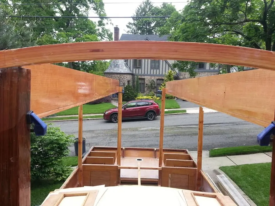 Jersey Girl: Raise high the roofbeams, boatbuilder!