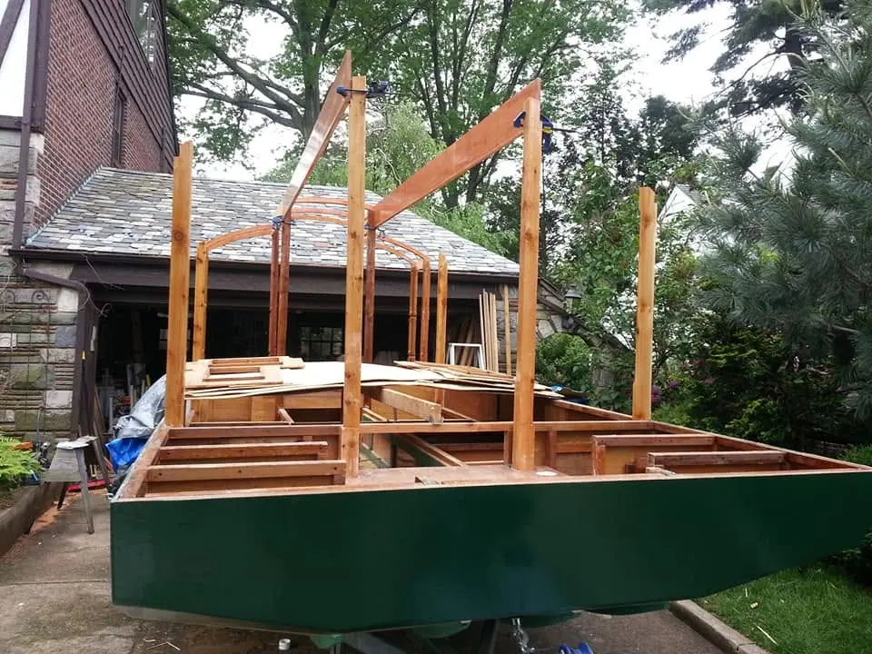 Jersey Girl: Raise high the roofbeams, boatbuilder!