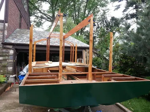 Jersey Girl: Raise high the roofbeams, boatbuilder!