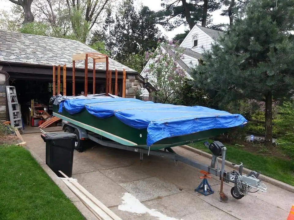 Jersey Girl: Another warm, sunny spring day means I get to make some progress on Jersey Girl.