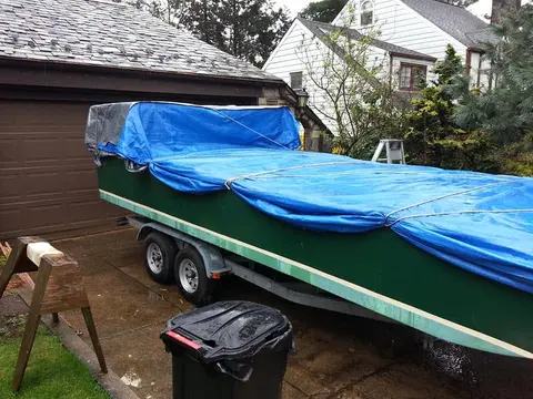 Jersey Girl: After a night of torrential rain, accompanied by lightning and long rolls of...
