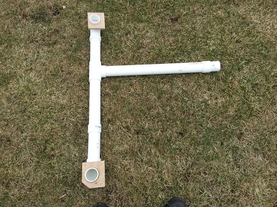 Jersey Girl: I spent the entire day plumbing Jersey Girl's forward deck drainage system.