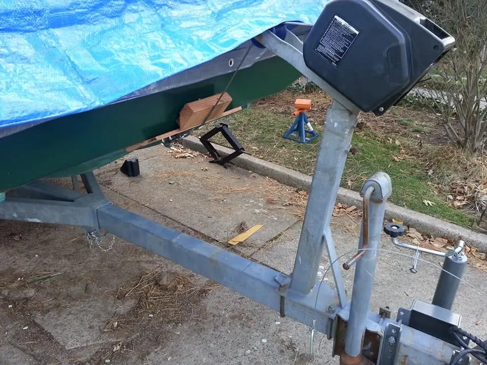 Jersey Girl: Using the Trailer Valet, I’ve started to manually maneuver the trailer into the...