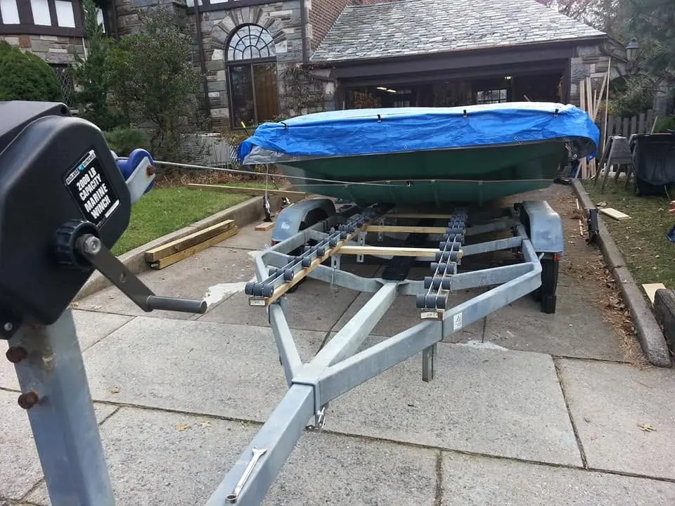 Jersey Girl: Using the Trailer Valet, I’ve started to manually maneuver the trailer into the...