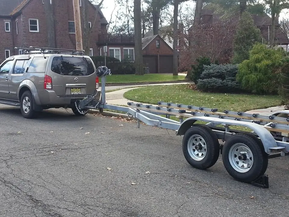 Jersey Girl: This is the day to get Jersey Girl Up on her trailer.