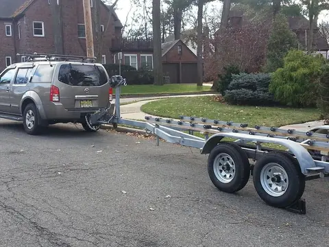 Jersey Girl: This is the day to get Jersey Girl Up on her trailer.
