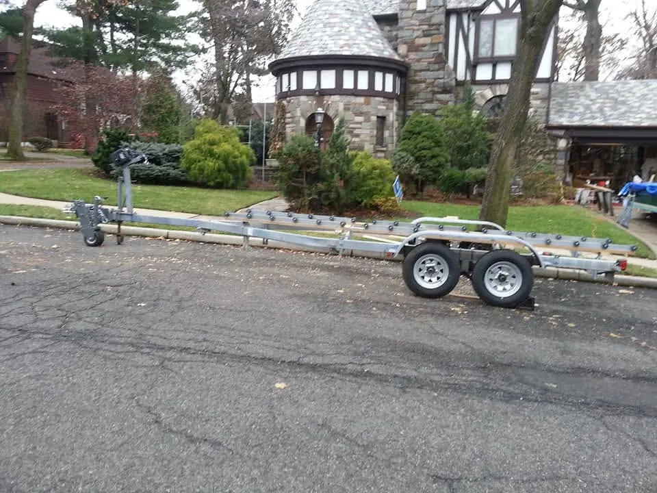 Jersey Girl: I'm getting Jersey Girl's trailer ready to put her into winter storage.