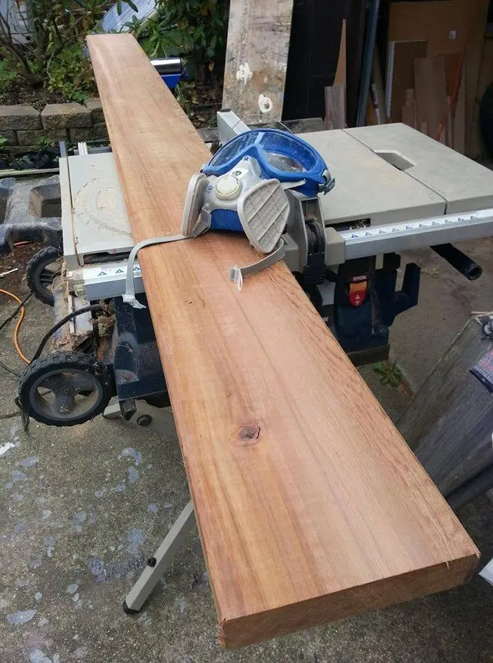 Jersey Girl: I'm getting ready to cut some red cedar 2 x 2s to use in framing Jersey Girl's fore deck.