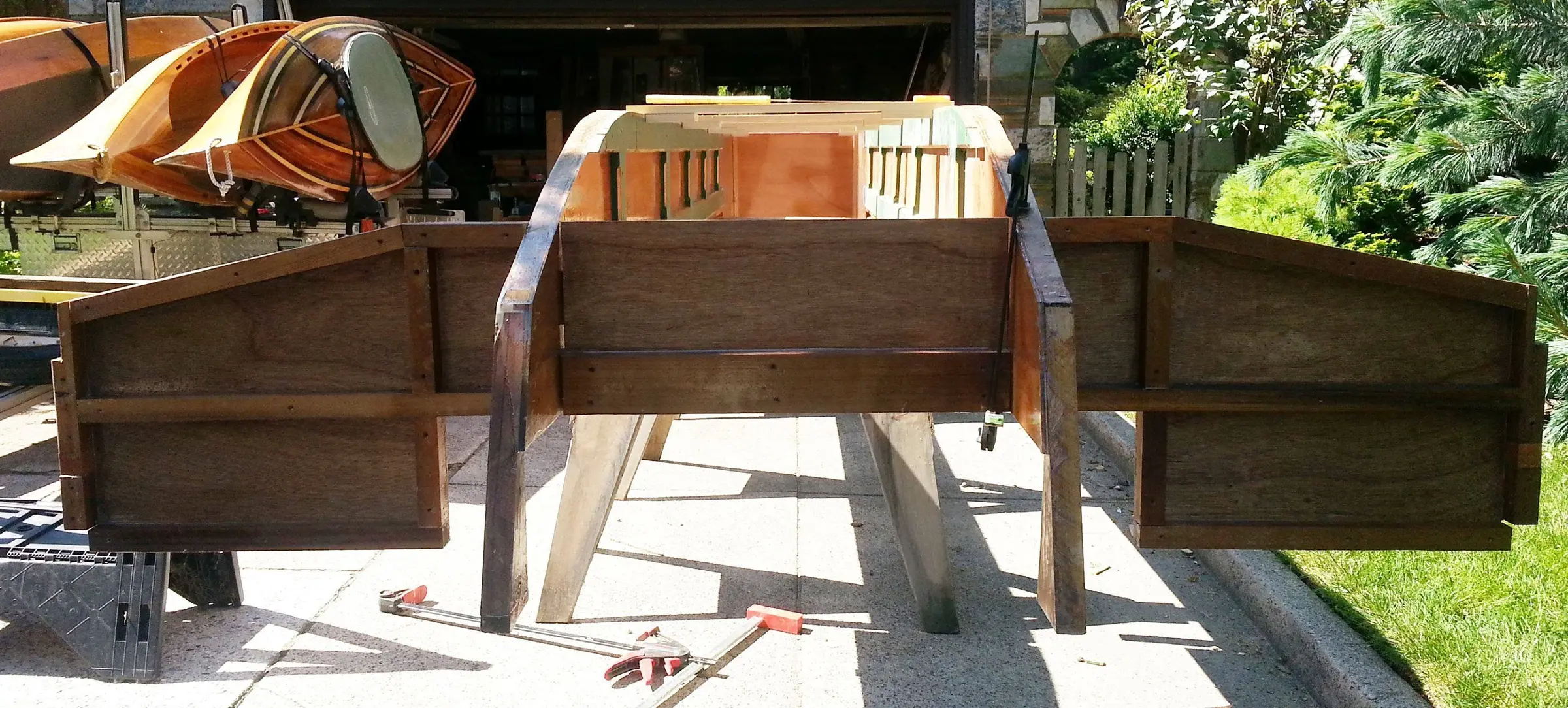 Jersey Girl: Now, moving forward to the bow, I'm fitting foremost full width bulkhead.