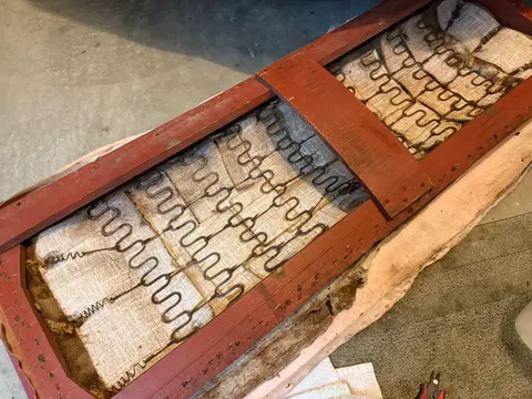 Deluxe Runabout: Upholstery repair