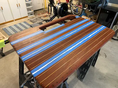 Deluxe Runabout: Upholstery repair
