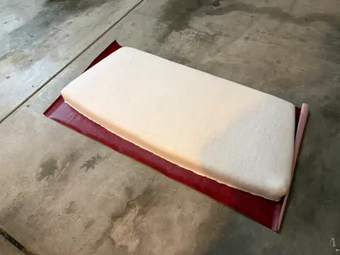 Deluxe Runabout: Upholstery repair