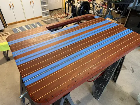 Deluxe Runabout: Upholstery repair