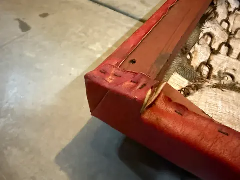 Deluxe Runabout: Upholstery repair