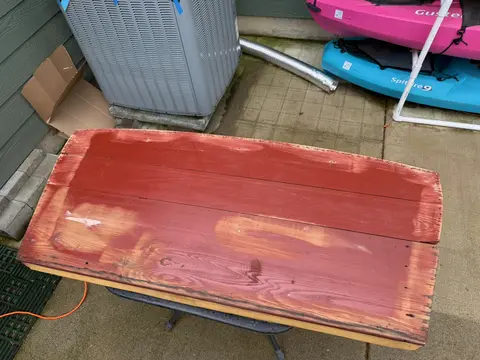 Deluxe Runabout: Upholstery repair