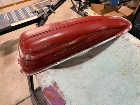 Deluxe Runabout: Upholstery repair