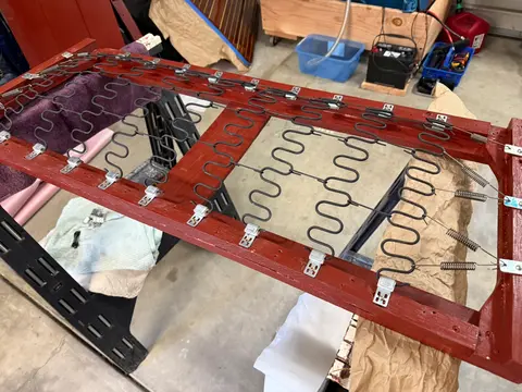 Deluxe Runabout: Upholstery repair