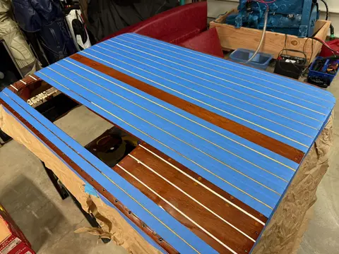 Deluxe Runabout: Upholstery repair