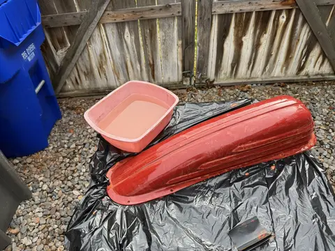 Deluxe Runabout: Upholstery repair