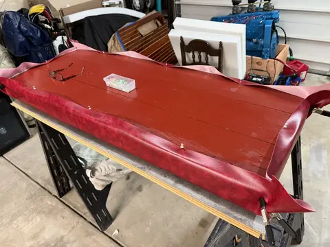 Deluxe Runabout: Upholstery repair