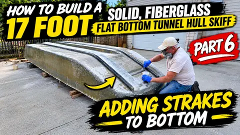 From Solid fiberglass 17’ flat bottom tunnel hull Garvey skiff, 27 Sep 2026