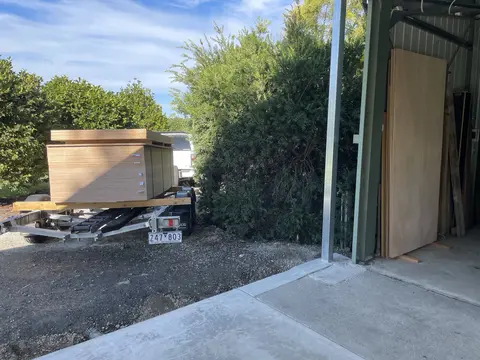 Eland 36: Starting an Eland 36: 1.35 tonnes of ply in the shed