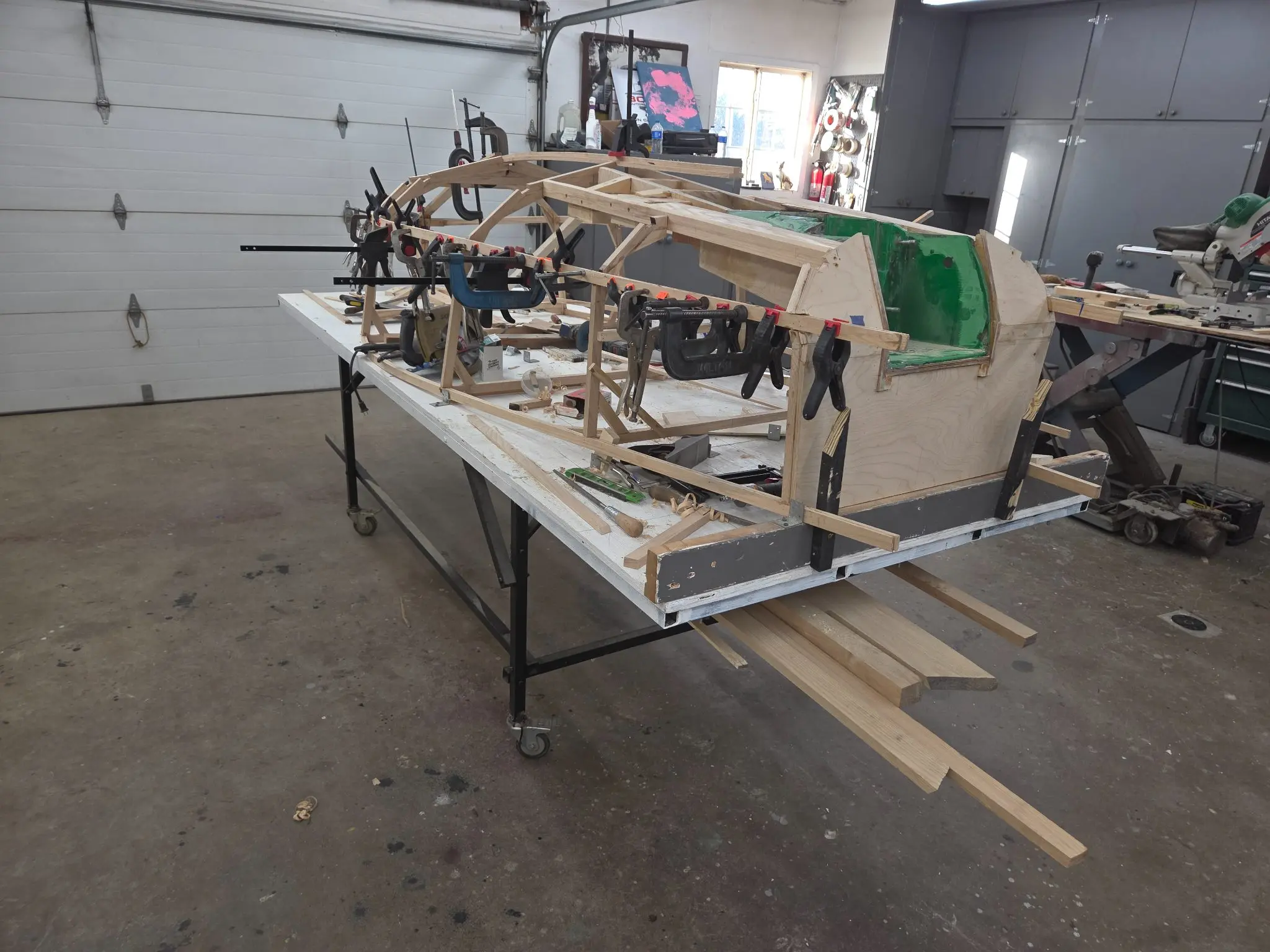 Mini Cruiser, under construction