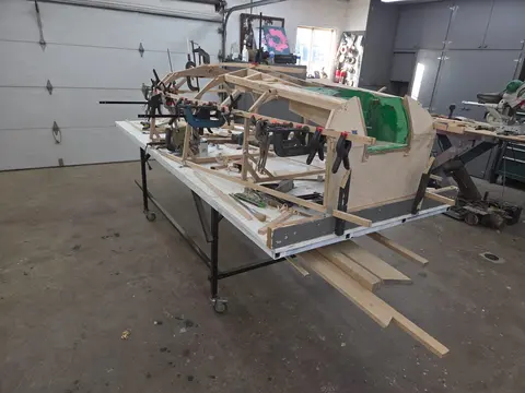 Mini Cruiser, under construction