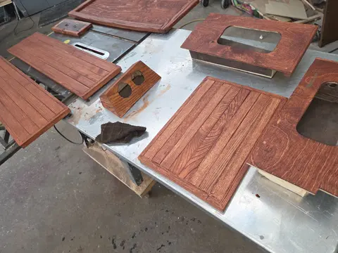 Mini Cruiser, under construction