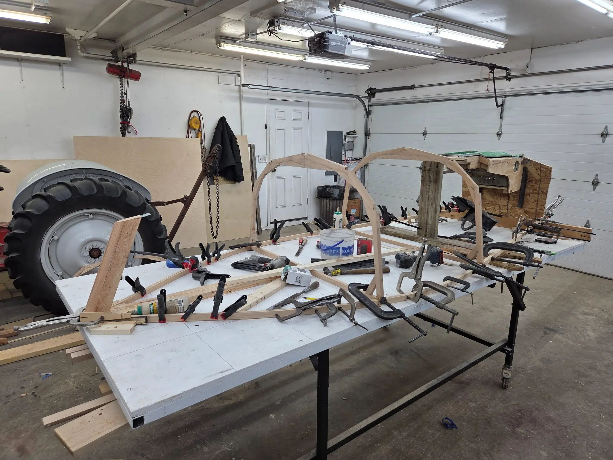 Mini Cruiser, under construction