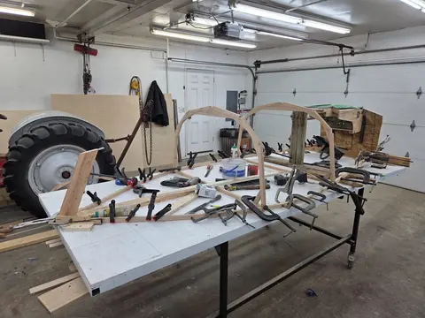 Mini Cruiser, under construction