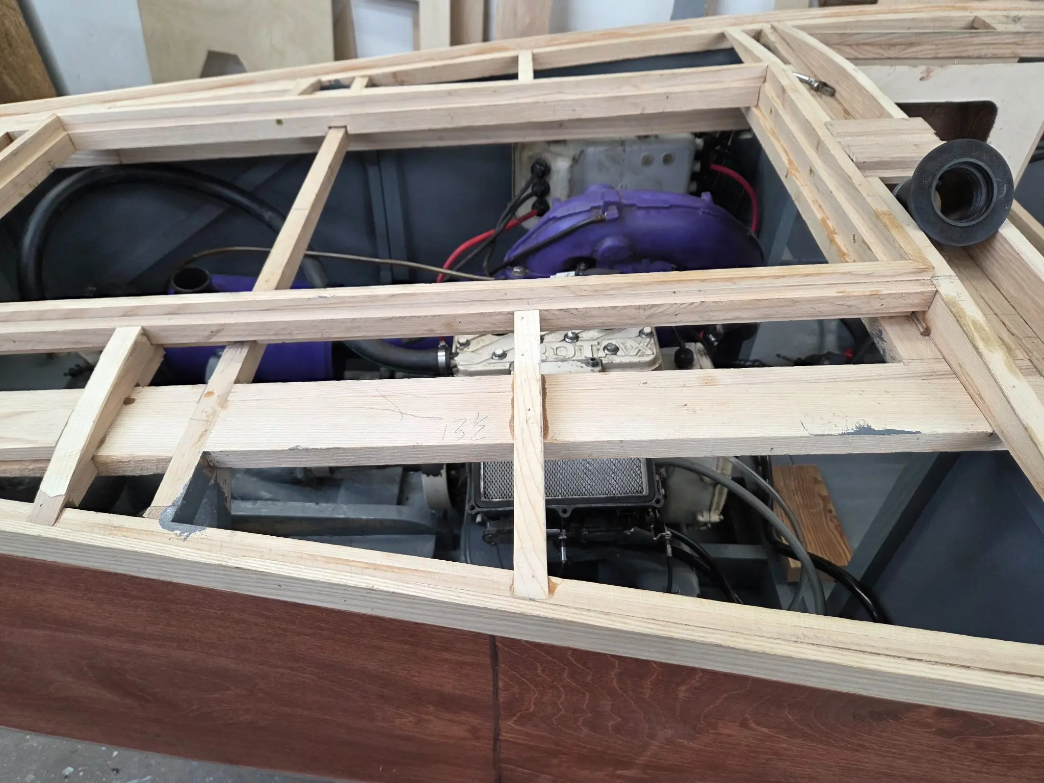 Mini Cruiser, under construction