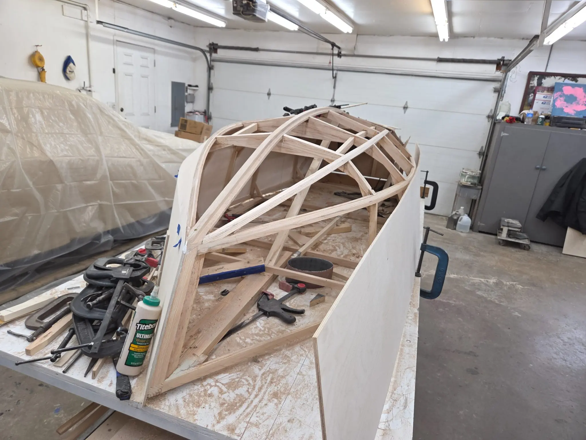 Mini Cruiser, under construction